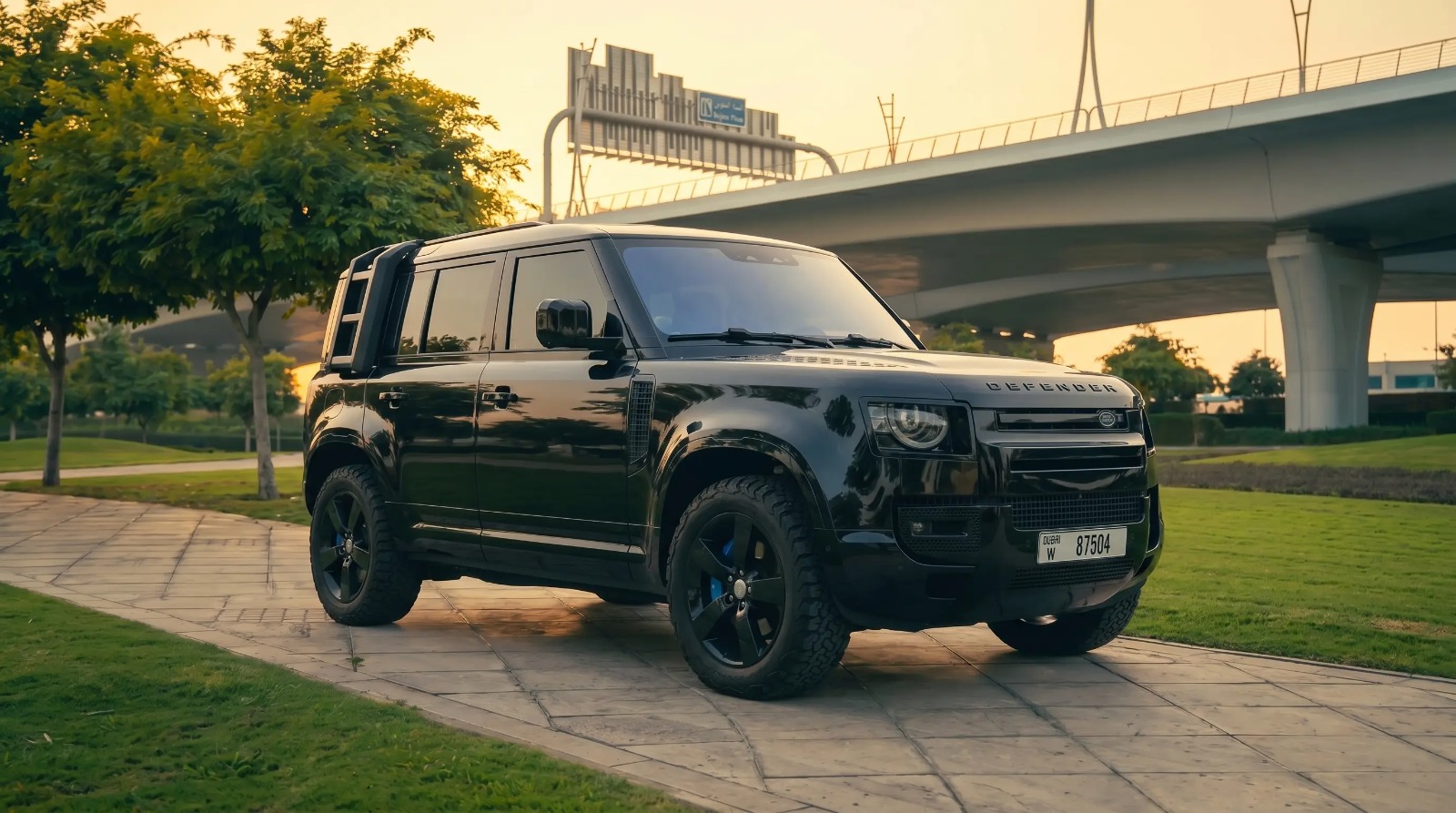 Rent Land Rover Defender in Dubai